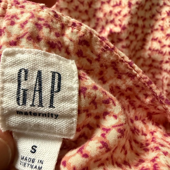 GAP Maternity Button-Front Tank Dress Size Small - Picture 6 of 6